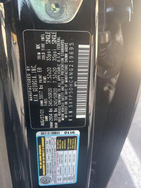 Ebony Black 2022 Kia Telluride SX