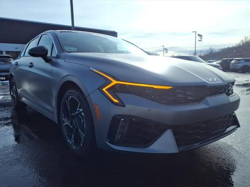 Steel Matte Gray 2026 Kia K5 GT-Line