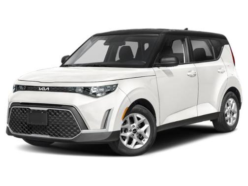 Clear White/Black Roof 2025 Kia Soul S