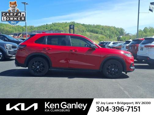 Milano Red 2025 Honda HR-V AWD Sport