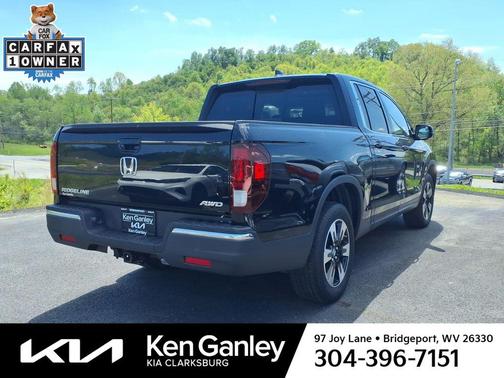Crystal Black Pearl 2020 Honda Ridgeline RTL