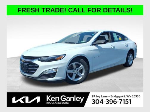 Summit White 2019 Chevrolet Malibu 1LS