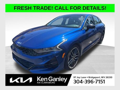 Sapphire Blue 2023 Kia K5 GT