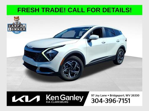Snow White Pearl 2023 Kia Sportage LX