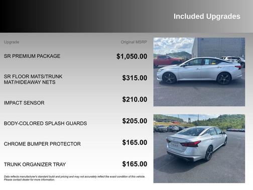 Brilliant Silver Metallic 2019 Nissan Altima 2.5 SR