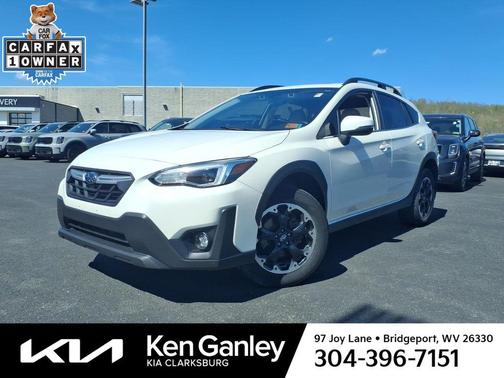 Crystal White Pearl 2021 Subaru Crosstrek Limited