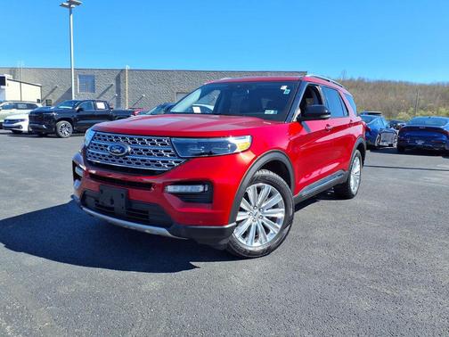 Rapid Red Metallic Tinted Clearcoat 2020 Ford Explorer Limited