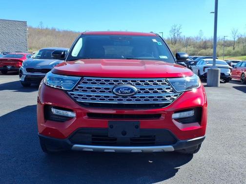 Rapid Red Metallic Tinted Clearcoat 2020 Ford Explorer Limited