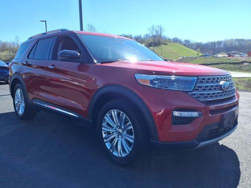 Rapid Red Metallic Tinted Clearcoat 2020 Ford Explorer Limited
