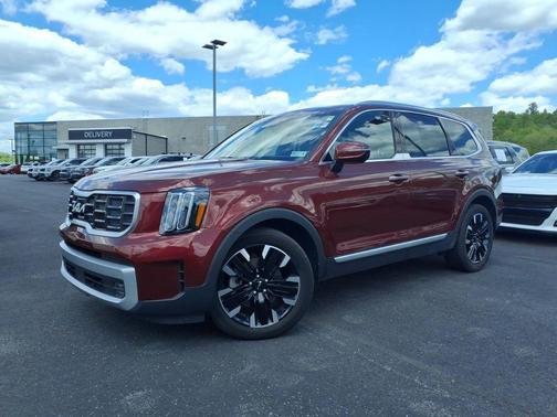 Dawning Red 2023 Kia Telluride SX Prestige