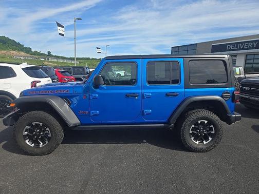 Hydro Blue Pearlcoat 2025 Jeep Wrangler Rubicon