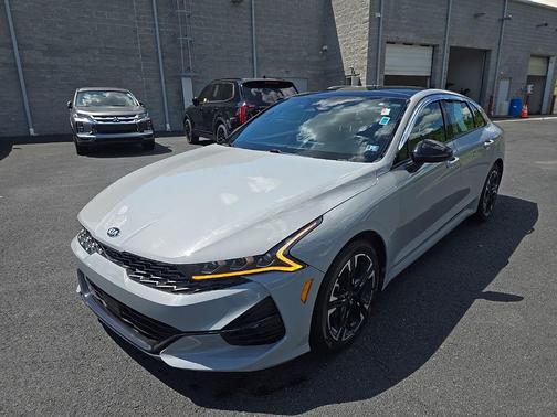 Wolf Gray 2021 Kia K5 GT-Line