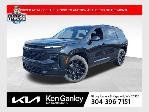 Mosaic Black Metallic 2024 Chevrolet Traverse RS