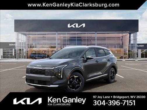 Gravity Gray 2026 Kia Sportage Hybrid EX