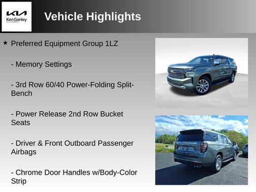 Silver Sage Metallic 2023 Chevrolet Suburban Premier
