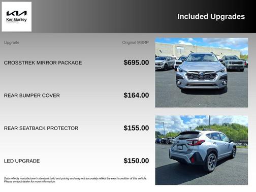 Ice Silver Metallic 2024 Subaru Crosstrek Premium