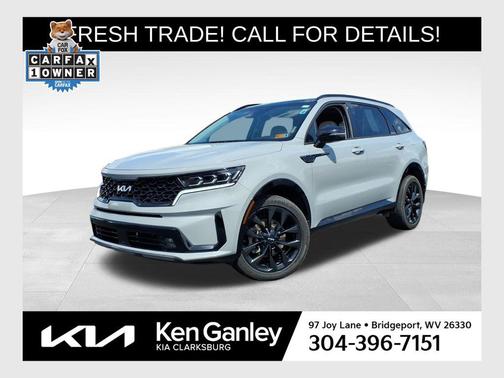 Wolf Gray 2022 Kia Sorento SX