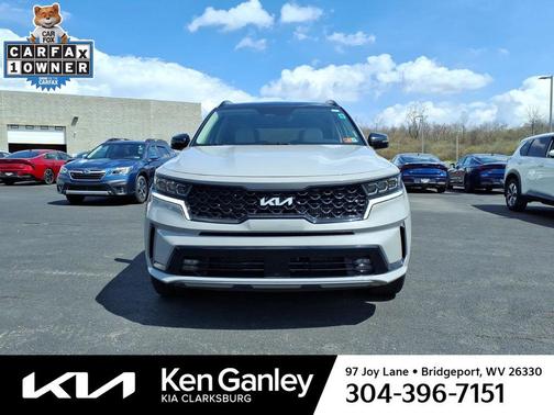 Wolf Gray 2022 Kia Sorento SX