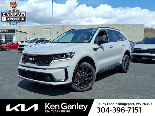 Wolf Gray 2022 Kia Sorento SX