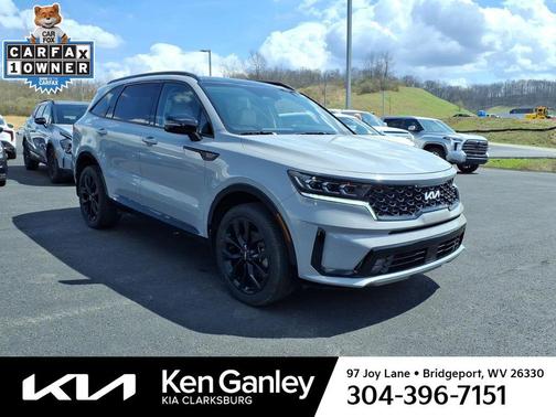 Wolf Gray 2022 Kia Sorento SX