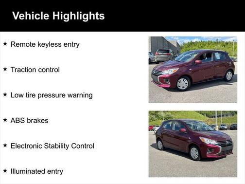 2022 Mitsubishi Mirage ES