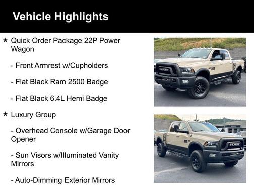 2018 RAM 2500 Power Wagon