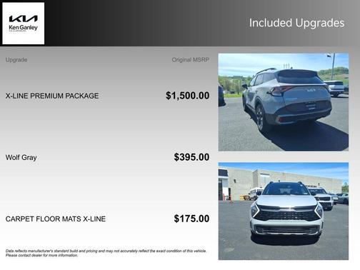 Wolf Gray 2023 Kia Sportage X-Line