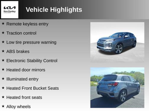 Mercury Gray Metallic 2024 Mitsubishi Outlander Sport SE