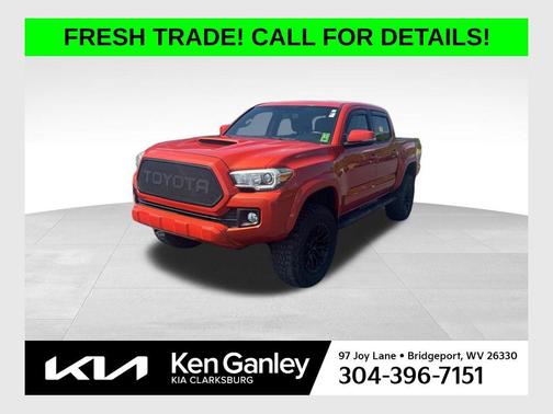 Inferno Red 2016 Toyota Tacoma TRD Sport