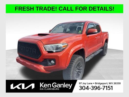 Inferno Red 2016 Toyota Tacoma TRD Sport