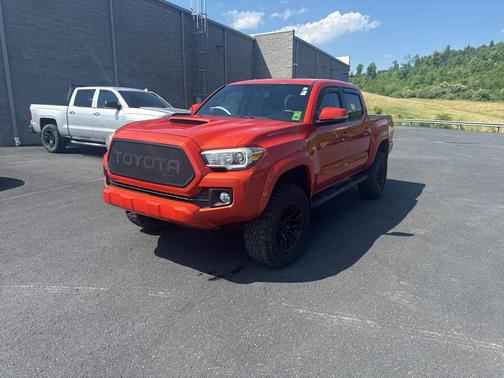 Inferno Red 2016 Toyota Tacoma TRD Sport