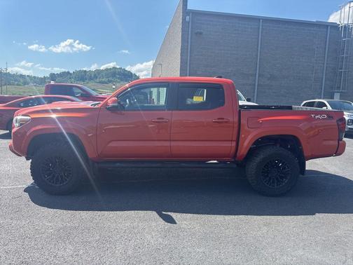Inferno Red 2016 Toyota Tacoma TRD Sport