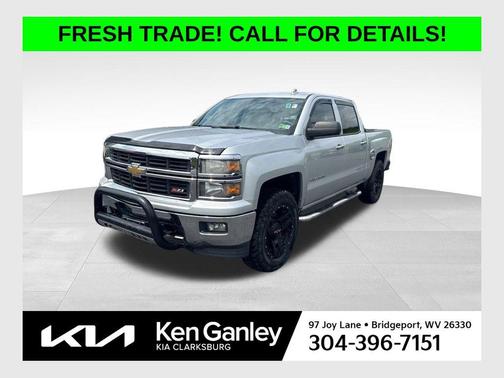 Silver Ice Metallic 2014 Chevrolet Silverado 1500 2LT