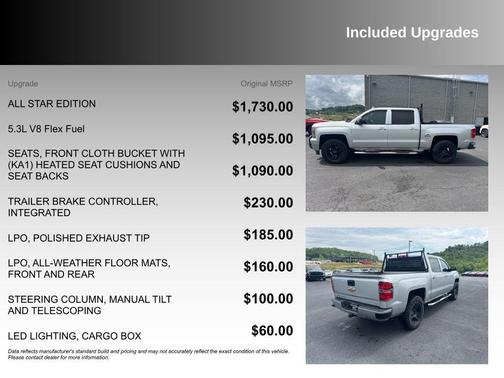 Silver Ice Metallic 2014 Chevrolet Silverado 1500 2LT