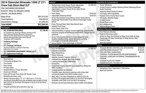 Silver Ice Metallic 2014 Chevrolet Silverado 1500 2LT