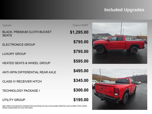 2021 RAM 1500 Classic Warlock Quad Cab 4x4 6'4' Box