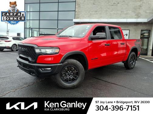 Flame Red Clearcoat 2025 RAM 1500 Rebel