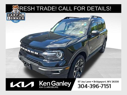 Shadow Black 2023 Ford Bronco Sport Outer Banks