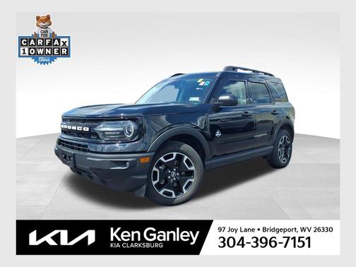 Shadow Black 2023 Ford Bronco Sport Outer Banks
