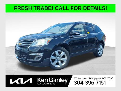 Mosaic Black Metallic 2017 Chevrolet Traverse 1LT