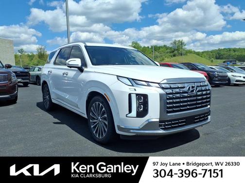 Hyper White 2025 Hyundai PALISADE Calligraphy