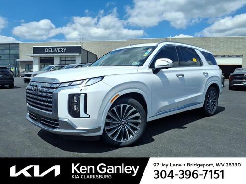Hyper White 2025 Hyundai PALISADE Calligraphy