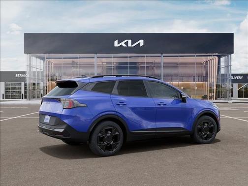 Nebular Blue 2026 Kia Sportage X-Line