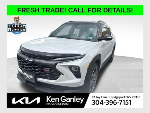 Iridescent Pearl Tricoat 2025 Chevrolet Trailblazer RS