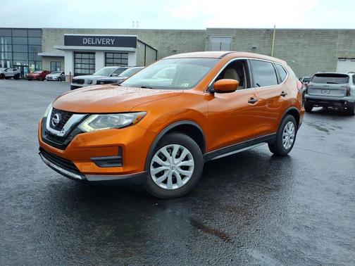 Monarch Orange 2017 Nissan Rogue S