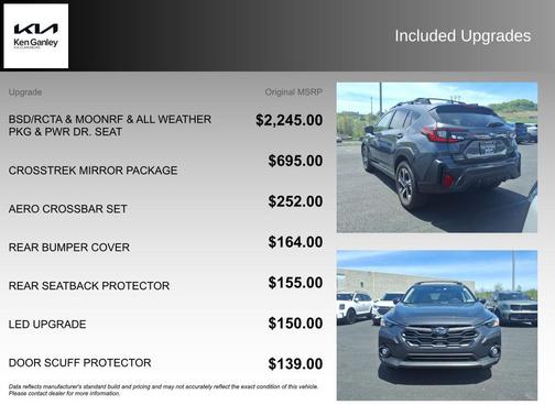 Magnetite Gray Metallic 2024 Subaru Crosstrek Premium