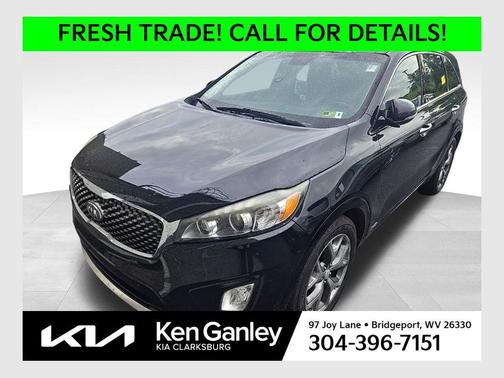 Ebony Black 2016 Kia Sorento SX