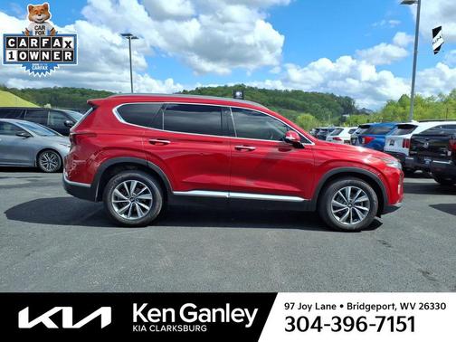 Scarlet Red 2020 Hyundai SANTA FE SEL 2.4