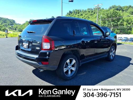 Black Clearcoat 2016 Jeep Compass High Altitude