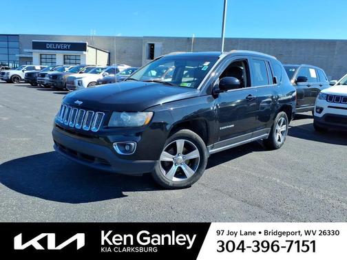 Black Clearcoat 2016 Jeep Compass High Altitude